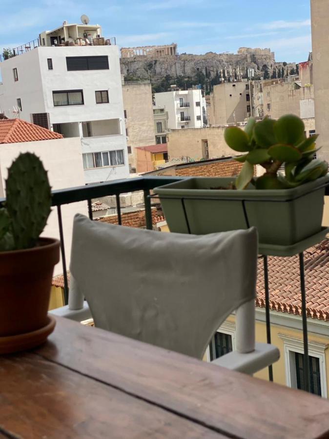 Ferienwohnung Mosaics Aprtm In Monastiraki With Acropolis View Athen Exterior foto